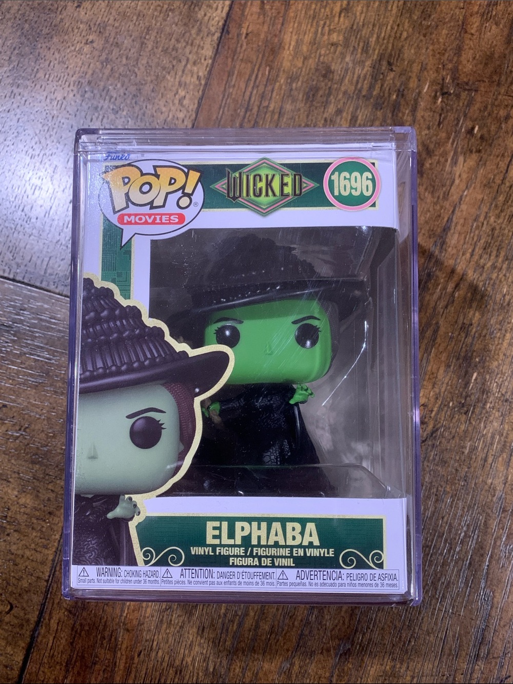 ELPHABA Wicked Funko Pop Vinyl Figure in Preservation Case